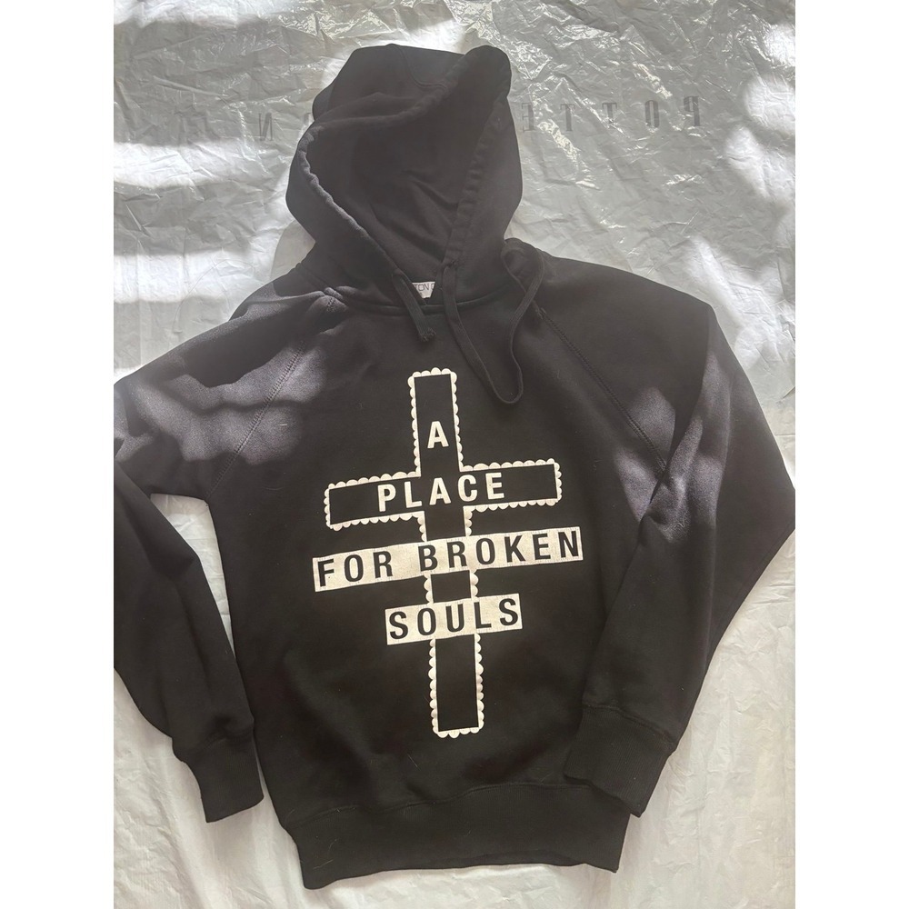 Christian Apparel Black Hoodie size small